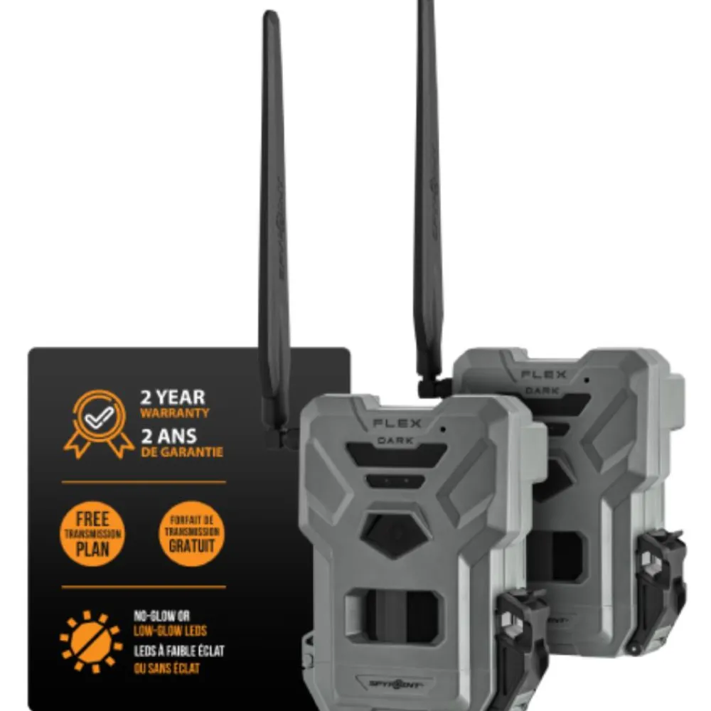 SPYPOINT PACK 2 CAMERAS FLEX-DARK> Caméras De Chasse Et Pièges Photos·Caméras De Chasse Connectées À Leds Invisibles|Caméras De Chasse Et Pièges Photos·Caméras De Chasse Connectées À Leds Invisibles