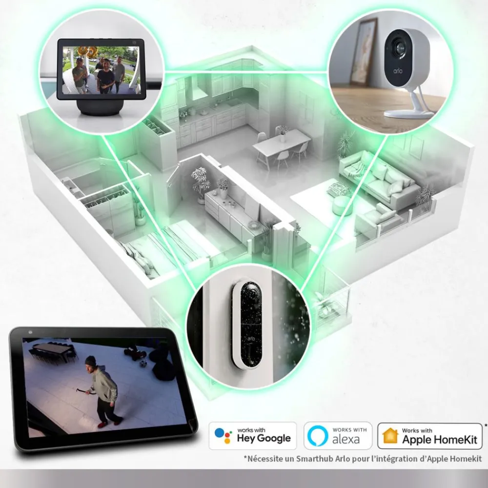 ARLO PACK 2 CAMERAS PRO 5 SPOTLIGHT> Caméras De Surveillance·Caméras De Surveillance|Caméras De Surveillance·Caméras De Surveillance