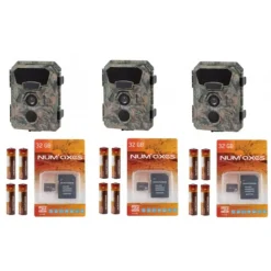 NUM'AXES PROTECTION PACK 3 PIEGES PHOTO PIE1066> Caméras De Chasse Et Pièges Photos·Caméras De Chasse Non Connectées À Leds Invisibles|Caméras De Chasse Et Pièges Photos·Caméras De Chasse Non Connectées À Leds Invisibles