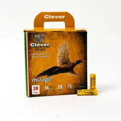 CLEVER PACK CARTOUCHES T3 HUNT 20/70 28G B> Cartouches De Chasse Calibre 20·Cartouches De Plomb Bourre À Jupe 28G À 38G