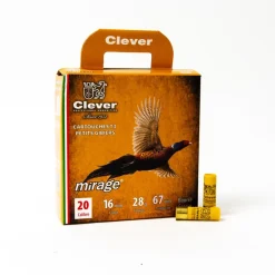 CLEVER PACK CARTOUCHES T3 HUNT 20/70 28G B> Cartouches De Chasse Calibre 20·Cartouches De Plomb Bourre Grasse 24G À 28G