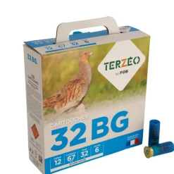 TERZEO CHASSEURS PACK CARTOUCHES T&E 12/67 32G BG X1><noscript><img width=