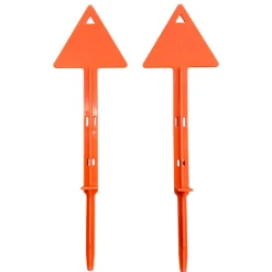 TERZEO CHASSEURS PAIRE DE PIQUETS DE BATTUE> Chasse Du Grand Gibier·Identification Du Poste De Chasse