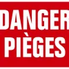 KROMA PANNEAU AKILUX DANGER PIEGES> Panneaux Signalétiques·Panneaux Signalétiques De Piégeage|Panneaux Signalétiques·Panneaux Signalétiques De Piégeage