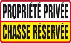 KROMA PANNEAU ALU PROP.PRIV.CHASSE RESERVEE> Panneaux Signalétiques·Panneaux Signalétiques De Chasse|Panneaux Signalétiques·Panneaux Signalétiques De Chasse