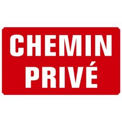 KROMA PANNEAU ALU CHEMIN PRIVE> Panneaux Signalétiques·Panneaux Signalétiques Divers|Panneaux Signalétiques·Panneaux Signalétiques Divers