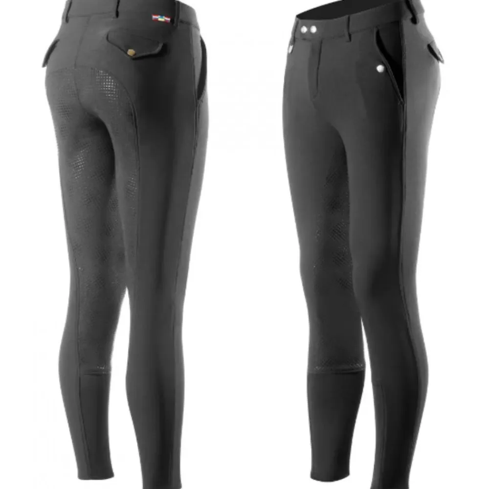 HORZE PANTALON FEMME GRAND PRIX NOIR>Femme Textile Horze·Pantalons Horze Femme