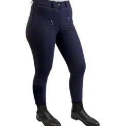 TERZEO CAVALIERS PANTALON FRANCE GRIP GENOUX MARINE>Femme Vêtements Femme·Pantalons D'Équitation Femme