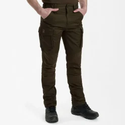 DEERHUNTER PANTALON ROGALAND STRETCH BROWN LEA><noscript><img width=