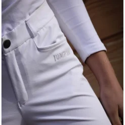 JUMP IN PANTALON SACHA ENFANT MIXTE BLANC>Enfant Vêtements De Compétition Enfant·Pantalons Équitation Compétition Enfant