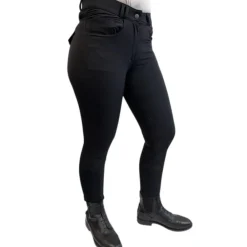 TERZEO CAVALIERS PANTALON SOPHIE GRIP GENOUX NOIR>Femme Vêtements Femme·Pantalons D'Équitation Femme