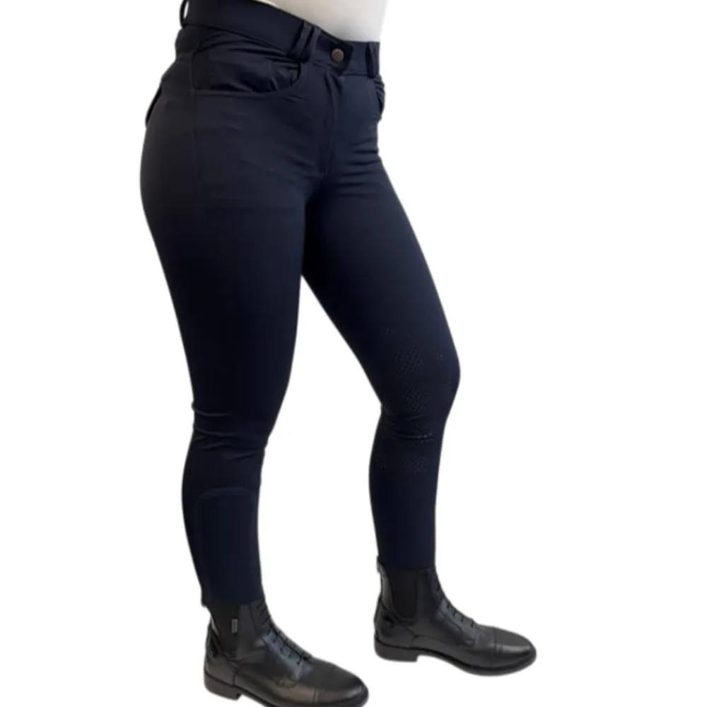 TERZEO CAVALIERS PANTALON SOPHIE GRIP GENOUX MARINE>Femme Vêtements Femme·Pantalons D'Équitation Femme