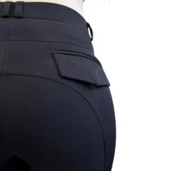 TERZEO CAVALIERS PANTALON SOPHIE GRIP GENOUX MARINE><noscript><img width=