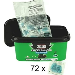 CAUSSADE PAT'APPÂT FORTE INFESTATION 720 G> Lutte Contre Les Rongeurs·Souricides Et Raticides Pâte Et Bloc