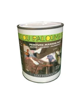 LOU PALOUMAYRE PEINTURE 1L MARRON> Camouflage·Peintures Et Adhésifs Camouflage