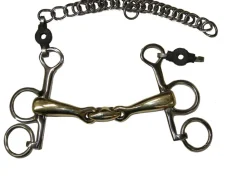 JUMP IN PELHAM DOUBLE BRISURE PETITE BRANCH> Embouchures·Mors Pelham