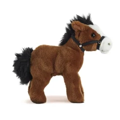LIVING NATURE PELUCHE CHEVAL AV BRIDE 23CM>Enfant Peluches·Peluches Liées À L'Équitation