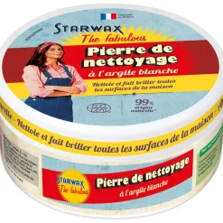 STARWAX THE FABULOUS PIERRE BLANCHE MULTI-USAGES 300G> Produits D'Entretien·Produits Ménagers Prêts À L'Emploi