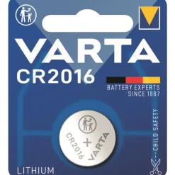 VARTA PILE CR2016 3V X1> Piles Et Batteries·Piles|Éclairage·