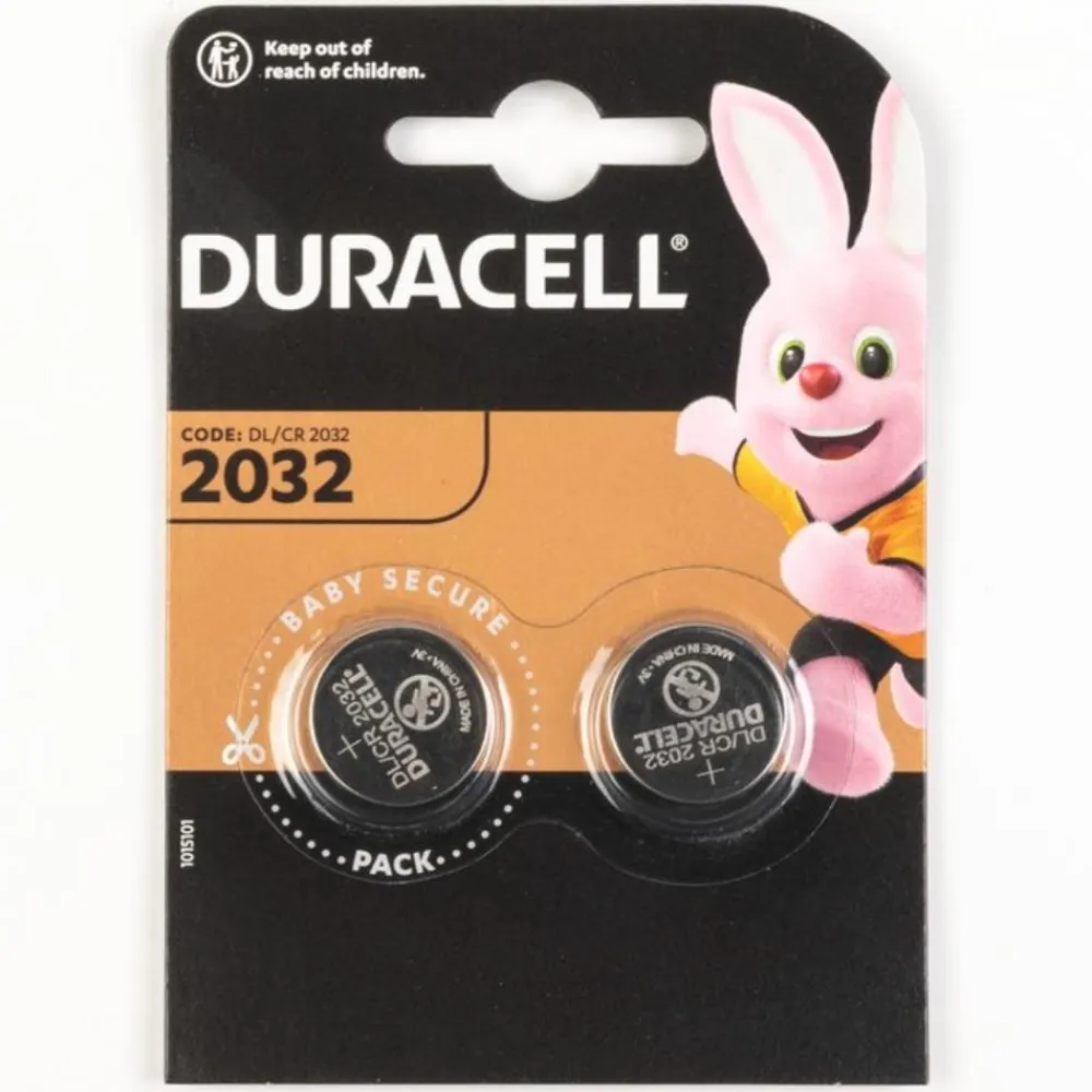 DURACELL PILE CR2032 3V X2> Piles Et Batteries·Piles|Éclairage·