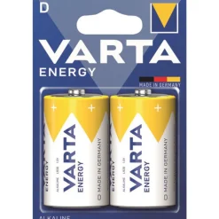 VARTA PILE D/LR20 ENERGY X2> Piles Et Batteries·Piles|Éclairage·