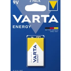 VARTA PILE 6LR61 9V ENERGY X1> Piles Et Batteries·Piles|Éclairage·