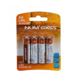 GROUPE NUM'AXES PILES AA LR06 ALCALINES 1.5V X4> Caméras De Chasse Et Pièges Photos·Accessoires Pour Caméras De Chasse Et Pièges Photos|Caméras De Chasse Et Pièges Photos·Accessoires Pour Caméras De Chasse Et Pièges Photos