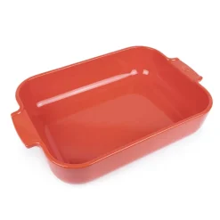 PEUGEOT SAVEURS PLAT FOUR RECTANGULAIRE 36CM ROUGE> Ustensiles Cuisine Et Plats De Cuisson·Plats À Four