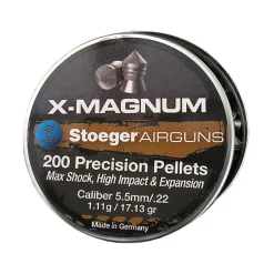 STOEGER PLOMB AIR X-MAG 5,5 X200> Munitions De Tir À Air Comprimé·Munitions 5.5Mm Et 6.35Mm