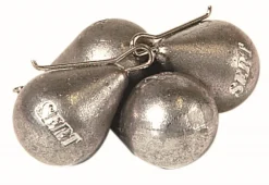 SAKURA PLOMB CLIP POIRE X5> Tetes Plombées Et Accessoires Leurres·Accessoires Leurres Souples
