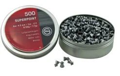 GECO AC PLOMBS GECO CONIQUE 4.5MM X500> Munitions De Tir À Air Comprimé·Munitions 4.5Mm Et Capsules Co2