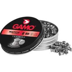 GAMO PLOMBS MATCH DIABOLO 5.5MMX250> Munitions De Tir À Air Comprimé·Munitions 5.5Mm Et 6.35Mm