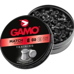 GAMO PLOMBS MATCH DIABOLO 4.5MMX500> Munitions De Tir À Air Comprimé·Munitions 4.5Mm Et Capsules Co2
