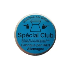 HN PLOMBS SPECIAL CLUB 4.5MMX500> Munitions De Tir À Air Comprimé·Munitions 4.5Mm Et Capsules Co2