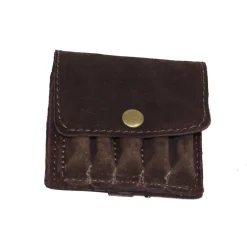 TERZEO CHASSEURS POCHETTE 5 BALLES RAYEES CROUTE CUIR> Rangement Des Munitions·Cartouchières Munitions Rayées
