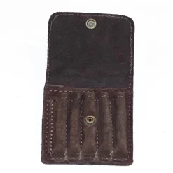 TERZEO CHASSEURS POCHETTE 5 BALLES RAYEES CROUTE CUIR> Rangement Des Munitions·Cartouchières Munitions Rayées