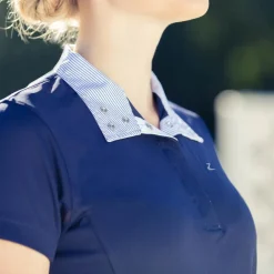 HORZE POLO CONCOURS FEMME BLAIRE MARINE><noscript><img width=