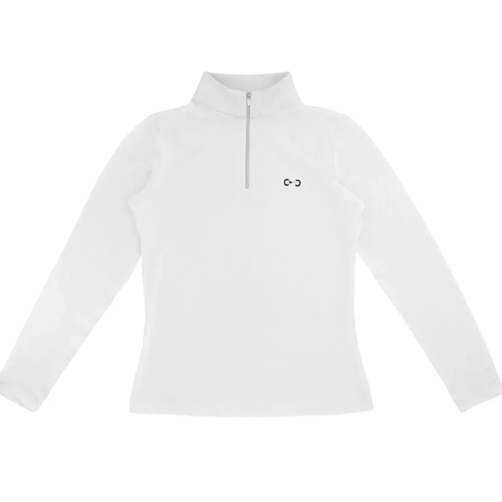 RIDING WORLD POLO DE CONCOURS REINE ENFANT BLANC>Enfant Vêtements De Compétition Enfant·Polos Chemises Compétition Enfant