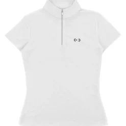 RIDING WORLD POLO DE CONCOURS ROXANE ENFANT BLANC>Enfant Vêtements De Compétition Enfant·Polos Chemises Compétition Enfant