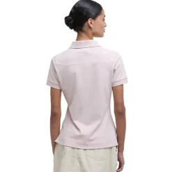 BARBOUR POLO FEMME PORTSDOWN ROSE>Femme Vêtements Barbour·Polos Barbour Femme