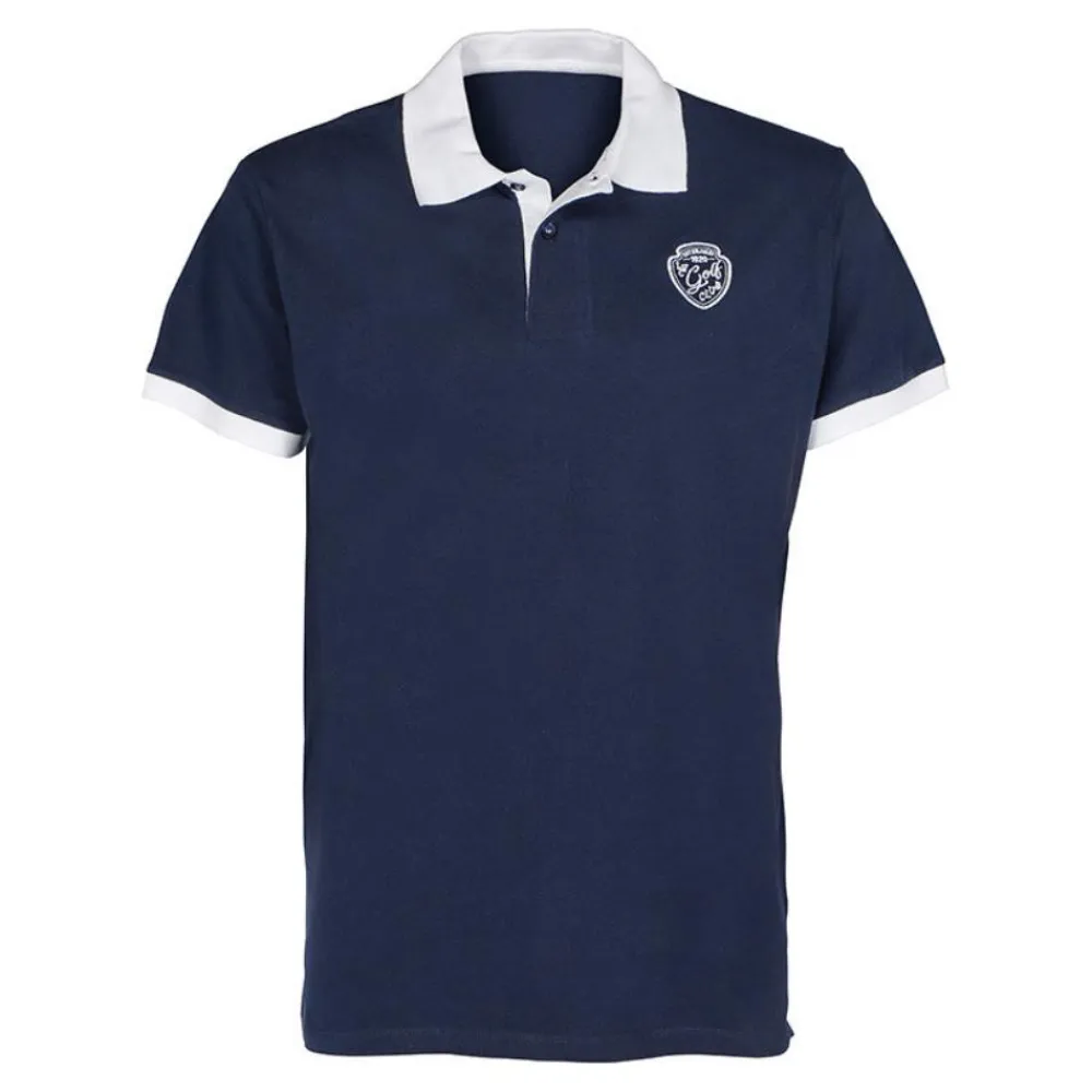 LIGNE VERNEY CARRON POLO GOLF MARINE>Homme Polos·Polos À Manches Courtes