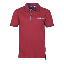 PERCUSSION POLO HOMME MANCHES COURTES RANDO ROUGE>Homme Polos·Polos À Manches Courtes