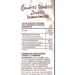 SOEZIE PREPARATION A GAUFRES TENDRES 0.5KG> Faire Son Pain·Préparation À Desserts