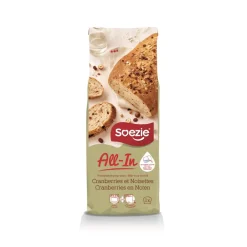 SOEZIE PREPARATIONPAIN CRANBERRY-NOISETTE 0.5KG> Faire Son Pain·Préparation À Pain Et Brioche