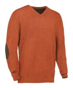 CLUB INTERCHASSE PULL COL V WELSON ROUILLE>Homme Vêtements & Accessoires Club Interchasse·Pulls Club Interchasse