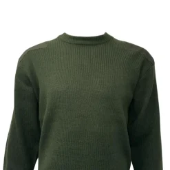TERZEO CHASSEURS PULL COMMANDO KAKI>Homme Pulls & Sweats De Chasse·Pulls