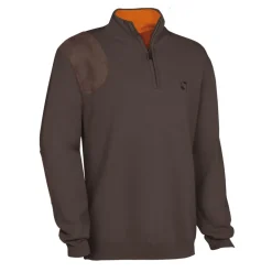 CLUB INTERCHASSE PULL WILFRIED MARRON>Homme Vêtements & Accessoires Club Interchasse·Pulls Club Interchasse