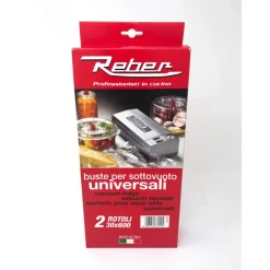 REBER ROULEAUX GAUFRES 30X600 CM X2> Conservation·Sachets Rouleaux Et Sacs Machine Sous-Vide