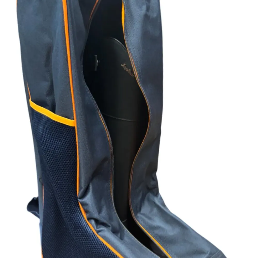 TERZEO CAVALIERS SAC A BOTTES MARINE> Bagagerie D'Équitation·Sacs À Bottes, Bombes Et Bridons