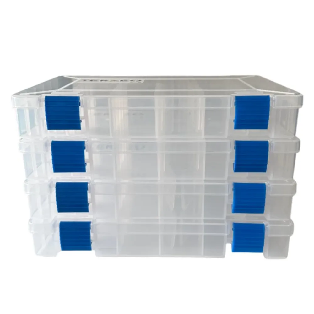 TERZEO PÊCHEURS SACOCHE A LEURRE TRZ-C 4 BOITES> Bagagerie Carnassiers·Sacs, Bakkans Et Chest Packs Carnassiers